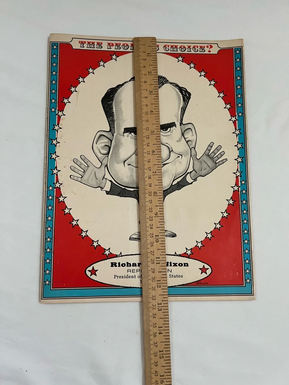 Richard M. Nixon Pocket Folder The People’s Choice? Republican President 1969
